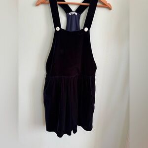 NAF NAF Dark Blue Velvet Straps